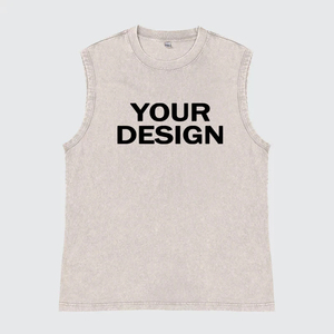 T-shirt sans manches Y2K vintage noir 100 % coton pour hommes et femmes, style hip-hop punk – Écologique, respirant, coupe ample, anti-plis - Product Image 2