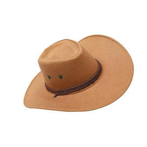 Sombrero de Vaquero de Cuero Personalizado, Sombrero Occidental, Fabricación OEM/ODM, Soluciones de Marca Privada para Uso Deportivo, Ajustable - Product Image 5