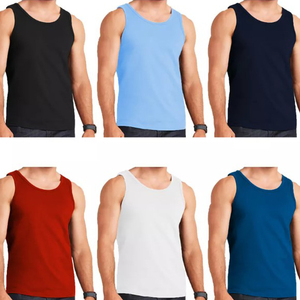 Débardeurs personnalisés pour hommes pour la gym, le sport et le fitness, en coton et élasthanne de haute qualité, designs personnalisables pour le fitness, le yoga et les tenues décontractées - Product Image 6