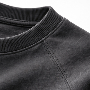 Mens <b>Black</b> O Neck Short Sleeve <b>T</b> <b>Shirt</b> Oversized Fit Casual Solid Color Knitted Blank Design Regular Length mens <b>black</b> <b>t</b> <b>shirt</b> - Product Image 5