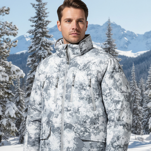 Veste de chasse respirante en softshell, technologie coupe-vent, design ergonomique pour une mobilité maximale sur les terrains accidentés - Product Image 6
