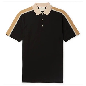 JACOMO APPAREL T-shirt décontracté à manches courtes pour homme, en tricot 100% coton, anti-rétrécissement, 220g, blanc, marine, rouge - Product Image 1