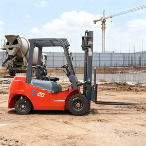 מלגזה דיזל 4 טון למחסני לוגיסטיקה, גובה הרמה 3000 מ\\\"מ, מלגזת נגד משקל 3.5 טון זמינה להתאמה אישית - Product Image 5