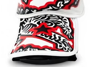 Protections de tibia de boxe à motif tigre blanc et rouge, protections de jambe Muay Thai, équipement d'entraînement - Product Image 5