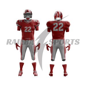 Uniformes Personalizados de Fútbol Americano para Equipos, Conjuntos de Fútbol Americano con Número de Jugador Personalizado, Impresión por Sublimación, Transpirables, para Partidos - Product Image 5