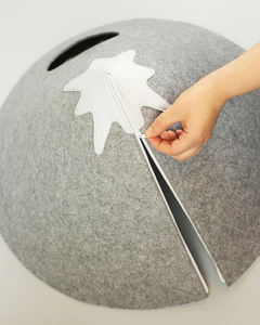 Cadeau pour animaux <span class=keywords><strong>de</strong></span> compagnie amoureux des chats chien maison <span class=keywords><strong>tour</strong></span> neige montagne tente lieu <span class=keywords><strong>de</strong></span> couchage moderne feutre chat <span class=keywords><strong>lit</strong></span> grotte - Product Image 4