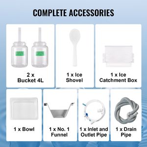 Commercial Stainless Steel 529.1LBS/24H Snowflake <b>Ice</b> Maker Electric <b>Ice</b> Shaver <b>Machine</b> for Snow Cone <b>Making</b> - Product Image 6