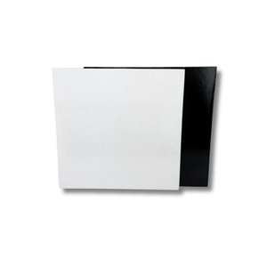 Square Metallized Eco-Friendly Recycled Materials <b>Paper</b> Sheets Black White Solid Color <b>Pattern</b> Food Grade Non-Stick Surface - Product Image 6