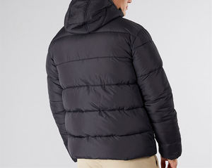 Veste d'hiver matelassée personnalisée pour homme avec logo, imperméable, respirante, réversible, avec protection contre le vent et la chaleur - Product Image 2
