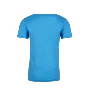 Camiseta Azul Rey de Cuello Redondo, Tri-blend, Personalizada, de Alta Calidad, Corte Ajustado, Unisex, con Impresión DTG para Hombre - Product Image 1