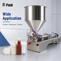 Machine de remplissage de pâte à piston DG-3000, 220V, 300-3000ml, 1-30 BPM ±0.5%, en acier inoxydable 304, à tête unique, pour sauces, miel, confiture, ketchup, lotions