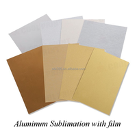 1 NOUVEAU Tableau métallique de sublimation en aluminium vierge Ornements de sublimation Tableau métallique personnalisé d'impression par transfert de chaleur