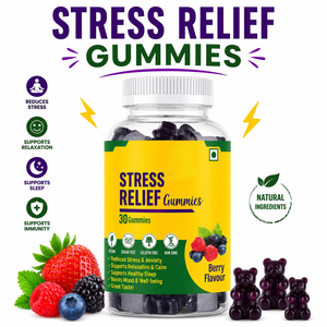 Gomitas para el Alivio del Estrés OEM, Fórmula Herbal Adaptógena con Ashwagandha y L-Teanina para la Relajación, Calma y Mejora del Estado de Ánimo - Product Image 1