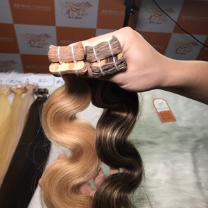 Extensiones de cabello humano natural 100% superventas de fábrica, realce de cabello con cinta adhesiva fácil de aplicar - Product Image 4