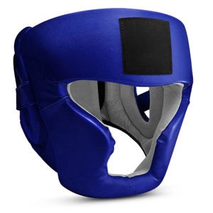Casco protector de cabeza para karate y boxeo, casco de boxeo de cuero PU, protector de cabeza al por mayor - Product Image 6