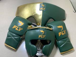 RTS Wholesale Price Best Quality FLY <b>Boxing</b> <b>Set</b> With Pure Cowhide Leather Professional Fighting Training & <b>Sparring</b> <b>Set</b> AS-SP-04 - Product Image 1