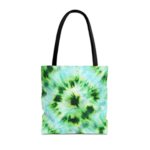 Custom 100% Organic Tie DyeCotton Canvas Tote <b>Bags</b> With Long Handle Supermarket Promotion Use Handled Custom Size - Product Image 1