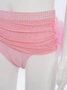 Traje <span class=keywords><strong>de</strong></span> actuación <span class=keywords><strong>de</strong></span> <span class=keywords><strong>baile</strong></span> para niñas <span class=keywords><strong>de</strong></span> 6 a 16 años, Top corto con calzoncillos <span class=keywords><strong>de</strong></span> plumas, conjuntos <span class=keywords><strong>de</strong></span> falda, espectáculos <span class=keywords><strong>de</strong></span> escenario, <span class=keywords><strong>salsa</strong></span> lírica, <span class=keywords><strong>baile</strong></span> latino - Product Image 5