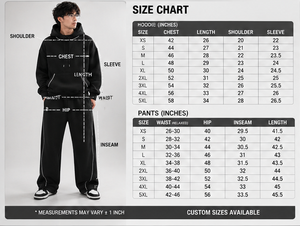 Custom Oversized Contrast Stitch Hoodie Tracksuit Heavyweight Fleece <b>Sweat</b> <b>Suit</b> <b>Men</b> Streetwear Jogging Set OEM ODM - Product Image 4