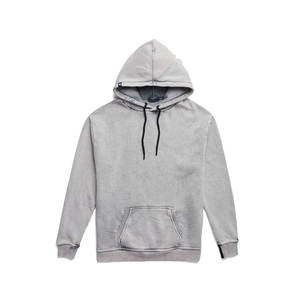 Sweat à capuche personnalisé avec logo, style streetwear, délavé à l'acide, effet soleil, pour femmes - Product Image 2
