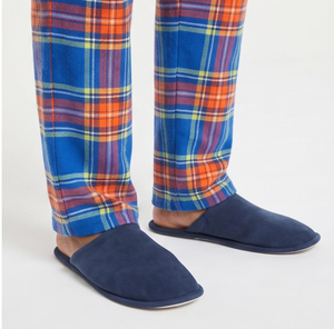 Pantalon en flanelle pour hommes, doux et chaud, à carreaux, décontracté, coupe ample, pantalon de pyjama, taille mi-haute avec cordon de serrage, vêtements d'hiver - Product Image 5