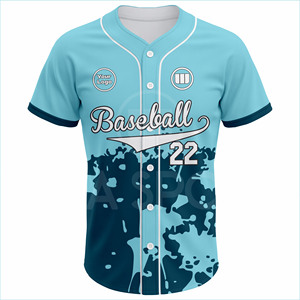 OEM Custom 100% Polyester Baseball Uniform Set Quick Dry Breathable Jersey Sublimation Team Sportswear Summer Letter Wholesale - Product Image 2