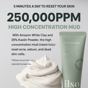 K Beauty White Clay caolino poro maschera coreana cura della pelle ad alta concentrazione fango Pack per la pulizia profonda bagliore della pelle - Product Image 2