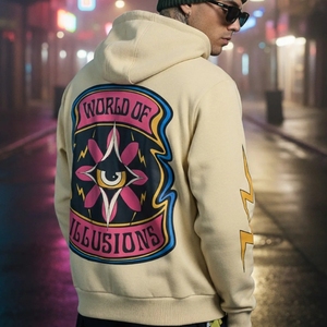 Sudadera con Capucha Extra Grande de Diseño Personalizado con Color y Logotipo, Sudadera con Capucha para Hombre de Color Sólido, Sudaderas con Capucha para Mujer - Product Image 2