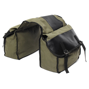 Bolsa de Sillín de Caballo Personalizable de Poliéster con Patrón de Camuflaje, Impermeable, Capacidad de 21L, con Cinturón de Amortiguación de Aire, para Caza, Camping y Uso al Aire Libre - Product Image 6