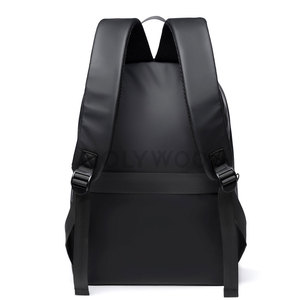 Men Premium <b>Leather</b> <b>Backpack</b> Lightweight Zipper Waterproof <b>Large</b> Storage Capacity Strong Stitching Comfortable Carry for Travel - Product Image 2