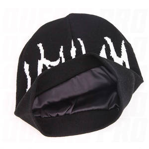 Fabricantes de Gorros Personalizados, Gorro de Mohair con Forro de Satén, Diseño Jacquard con Estampado Completo, Estilo Y2K, Invierno, con Logotipo Personalizado, Ropa Urbana - Product Image 4