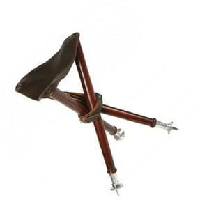 เก้าอี้พับได้สำหรับล่าสัตว์กลางแจ้ง ปี 2026 แบบสามขา พกพาสะดวก ใช้สำหรับตั้งแคมป์ ตกปลา เบาะหนังอย่างดี เหมาะสำหรับการยิงปืน เดินป่า ใช้ได้ทุกฤดู - Product Image 6