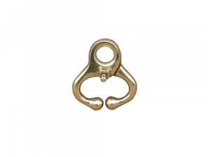 Durable Reusable Adjustable Brass Bull <b>Holder</b>-Automatic Nose Ring Lead for Large Animal Cattle <b>Control</b> Veterinary Instrument - Product Image 3