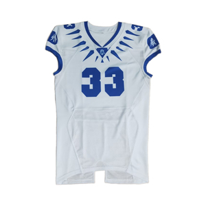 Youth American Football Uniform Breathable Polyester Jersey <b>Set</b> Plus Size Sublimation Wear for Youth Comfortable Breathable - Product Image 2