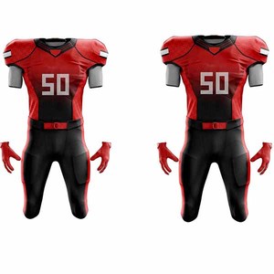 Professional Team Wear American Football Uniform Comfortable Uniform Men Sports Wear Quick Dry American Football Uniform - Product Image 4