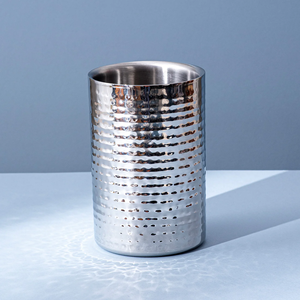Enfriador de Vino de Acero Inoxidable de Lujo, Elegante Enfriador de Champán, Cubitera para Decoración de Bares y Restaurantes de Hoteles - Product Image 5