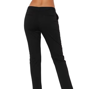 Pantalon chino en toile léger et respirant pour homme, coupe droite, décontracté, écologique, avec cordon de serrage, vente directe usine - Product Image 3