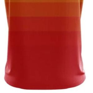 Camiseta de Baloncesto Personalizada Amarilla, Naranja y Roja, Uniforme Deportivo sin Mangas, Ligero, Transpirable, Ropa Deportiva para Equipos - Product Image 6