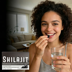 OEM Premium Quality Shilajit Tablets 500mg Organic Himalayan Shilajit Dry <b>Drops</b> Rich in Fulvic <b>Acid</b> for Energy & Stamina Support - Product Image 6