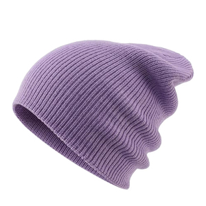 Unisex Solid Color Beanie Hat 100% Acrylic <b>Winter</b> Warm Knitted <b>Cap</b> Casual Style For Adults Orange - Product Image 5