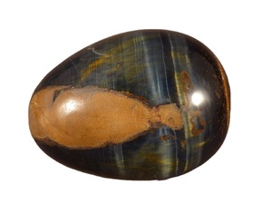 Piedra de huevo de ojo de tigre azul de grado Premium para la curación de Chakra del plexo Solar de raíz al por mayor de piedras preciosas naturales huevos de ojo de tigre azul - Product Image 5