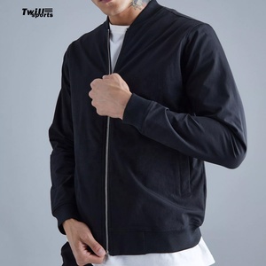 Veste d'hiver de style universitaire pour homme TWILL_SPORTS de haute qualité, tissu personnalisé à mémoire de forme, col montant, vêtement de mode urbaine, imperméable - Product Image 1