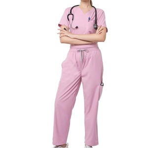 Conjunto de Uniformes Médicos de Secado Rápido y Elásticos en 4 Direcciones para Mujeres, Uniformes de Enfermería para Hospitales, Médicos y Enfermeras - Product Image 6