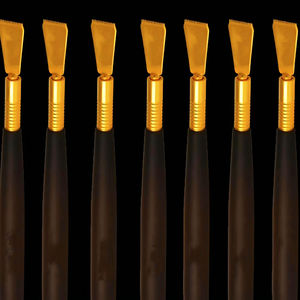 Lash Lift Tool With Y Comb Brush Neatly Teeth Help DIY Eyelash <b>Lamination</b> Metal Lifting Supply Reusable Portable Perm Stick Tool - Product Image 3