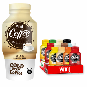 เครื่องดื่มกาแฟโคลด์บรูว์ อาราบิก้า โรบัสต้า ชนิดน้ำเข้มข้น 280 มล. กระป๋องอะลูมิเนียม ปราศจากนม ปราศจากกลูเตน VINUT 6 บริกซ์ นามเวียท ฟู้ดส์ เบเวอเรจ จีเอสซี - Product Image 1
