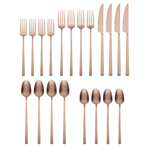 Ensemble de couverts de luxe en acier inoxydable de haute qualité, finition miroir, cuillères, fourchettes, couteaux, vaisselle pour hôtel et cuisine au meilleur prix - Product Image 5