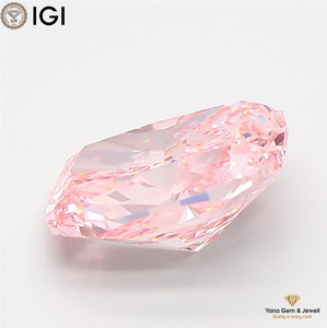 ใบรับรอง IGI เพชรทรงคุชชั่น 3.50 กะรัต เพชร CVD ที่เพาะเลี้ยงในห้องปฏิบัติการ ความสะอาดระดับ VS1 สีชมพูสดใส เหมาะสำหรับเครื่องประดับสำหรับงานเลี้ยงสุดหรู - Product Image 5