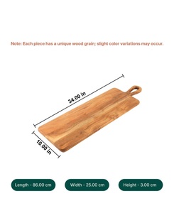 Planche à découper en bambou personnalisée avec gravure de logo, durable et écologique, compatible lave-vaisselle, pour cadeaux d'entreprise et vente au détail - Product Image 2