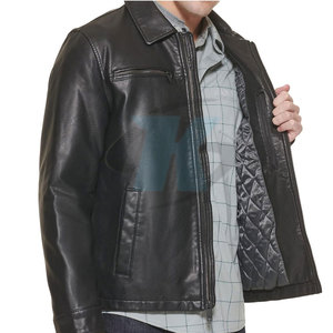 Breathable New Arrival <b>Men</b> <b>Leather</b> <b>Jacket</b> Casual Wear <b>Men</b> <b>Leather</b> Winter <b>Jacket</b> In Reasonable Price - Product Image 6