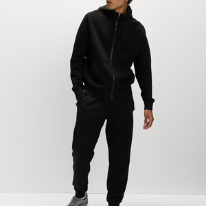 Sweat-shirt à capuche sportif pour homme, léger, décontracté, à manches longues, 100 % coton, sans doublure, vente en gros - Product Image 3